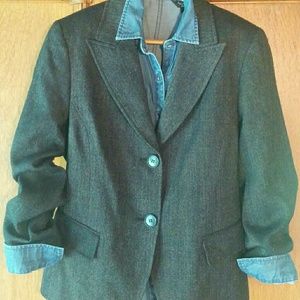 LAFAYETTE 148 Wool Blazer Size 12